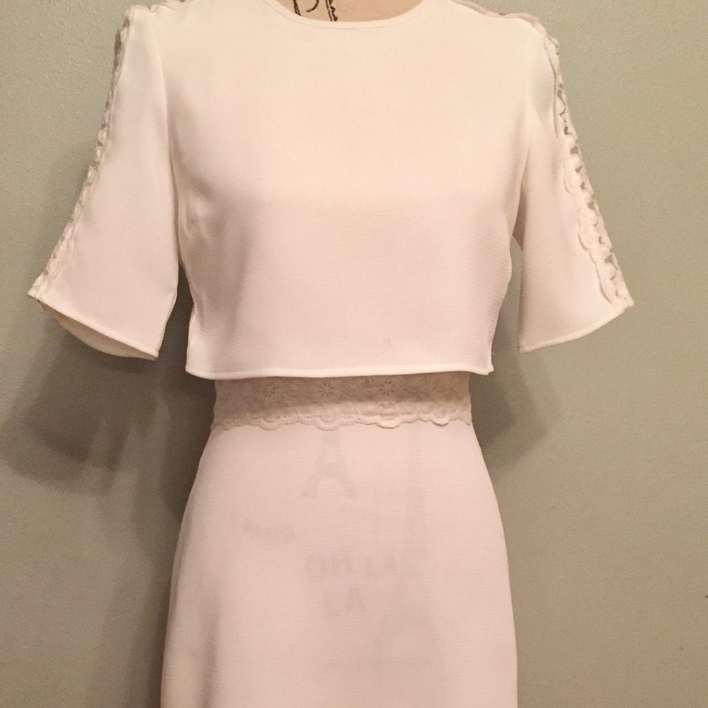 Topshop White Dress